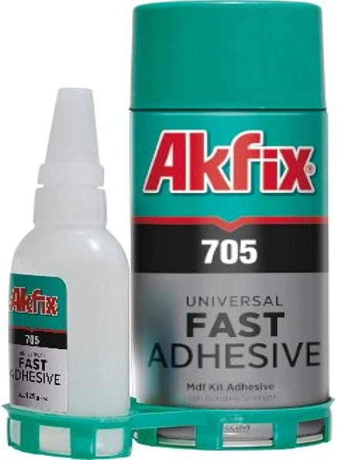 Akfix 705 Universal Fast Adhesive (200ml, 4 Pieces)